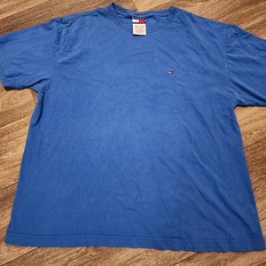 Vintage Tommy Hilfiger T-shirt Blue Size Large